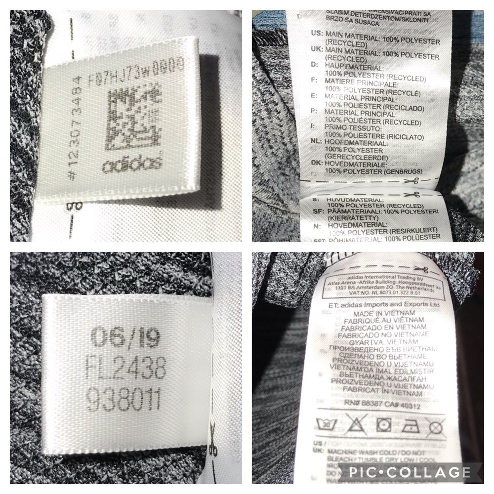 4 Sm adidas Danielle Kang tops w/Stelle logo - Picture 10 of 13